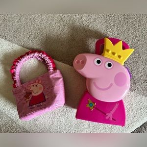 Bundle Peppa Pig Handmade, Carry Case with Jewelry